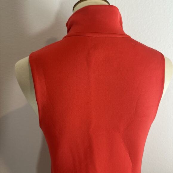 NWT NIKE Womens Red Zip Vest Small Thermafit Slim Running Athleisure Hiking GORP - Picture 9 of 13